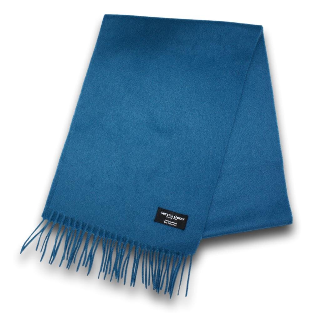 Gretna Green Cashmere Scarf in Teal