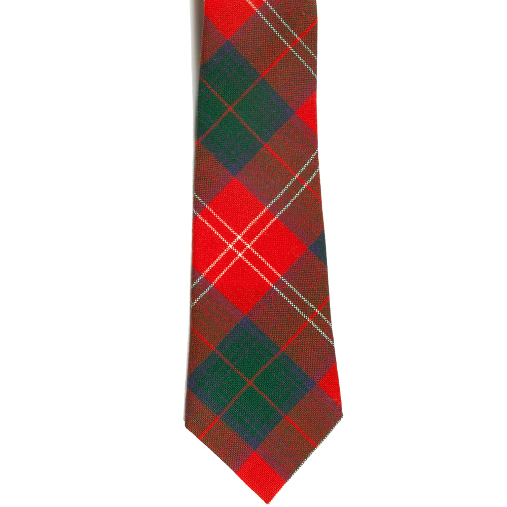Chisholm Tartan Tie 100% Wool Plaid Tie