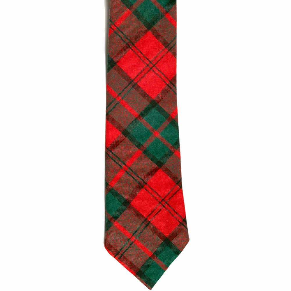 Dunbar Tartan Tie 100% Wool Plaid Tie