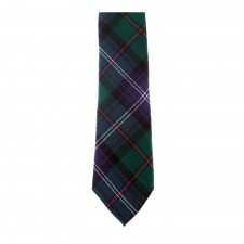 Clergy Green Tartan Tie 100% Wool Plaid Tie