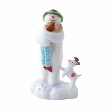 snowman and snowdog light up figures